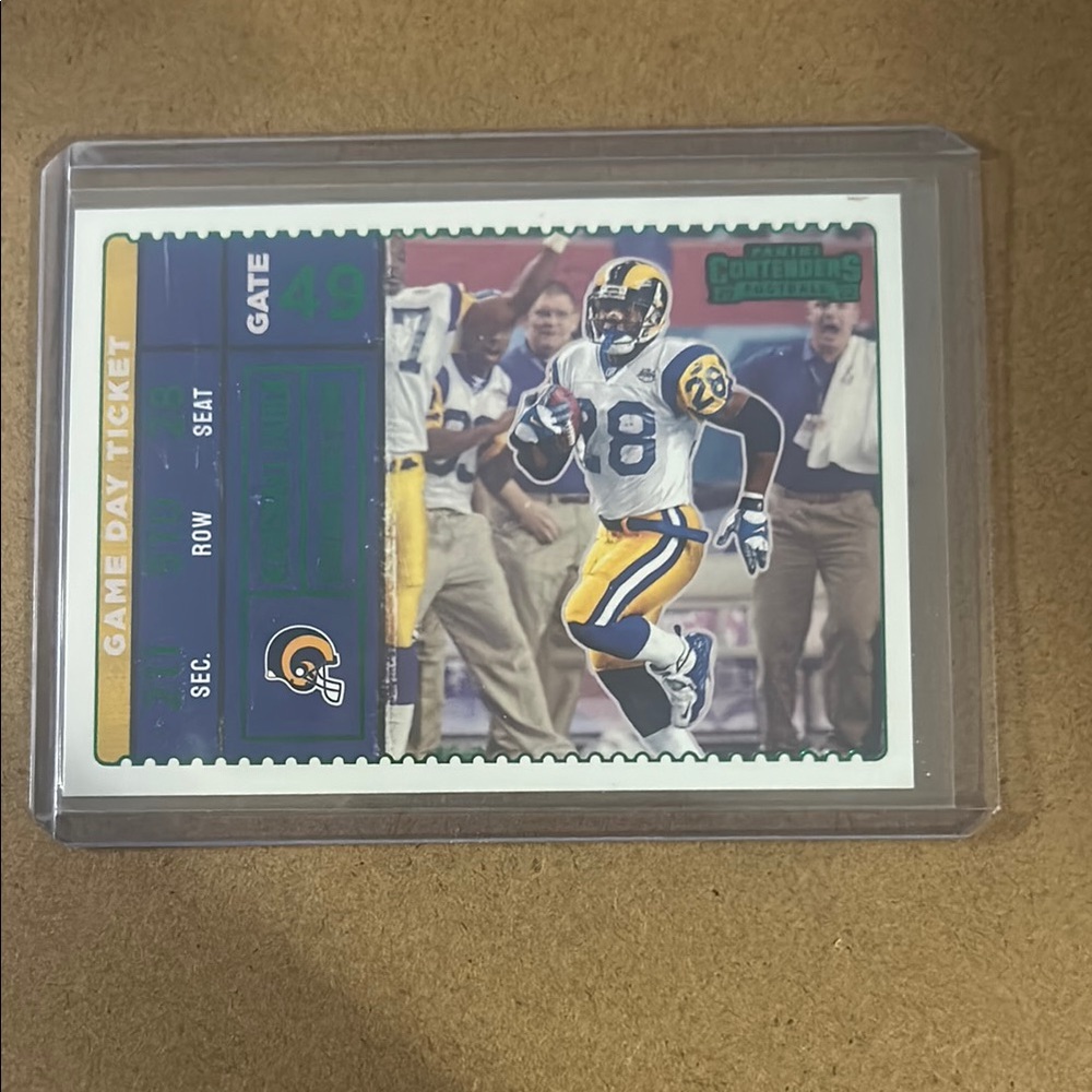 NFL Game Day Ticket Card